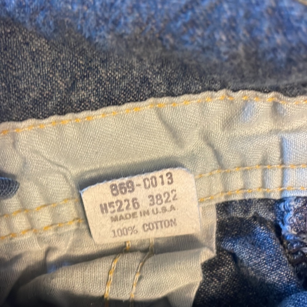 Original “Made in USA” Vintage OshKosh B’Gosh Cotton Denim Overalls, size 2T - Picture 11 of 11